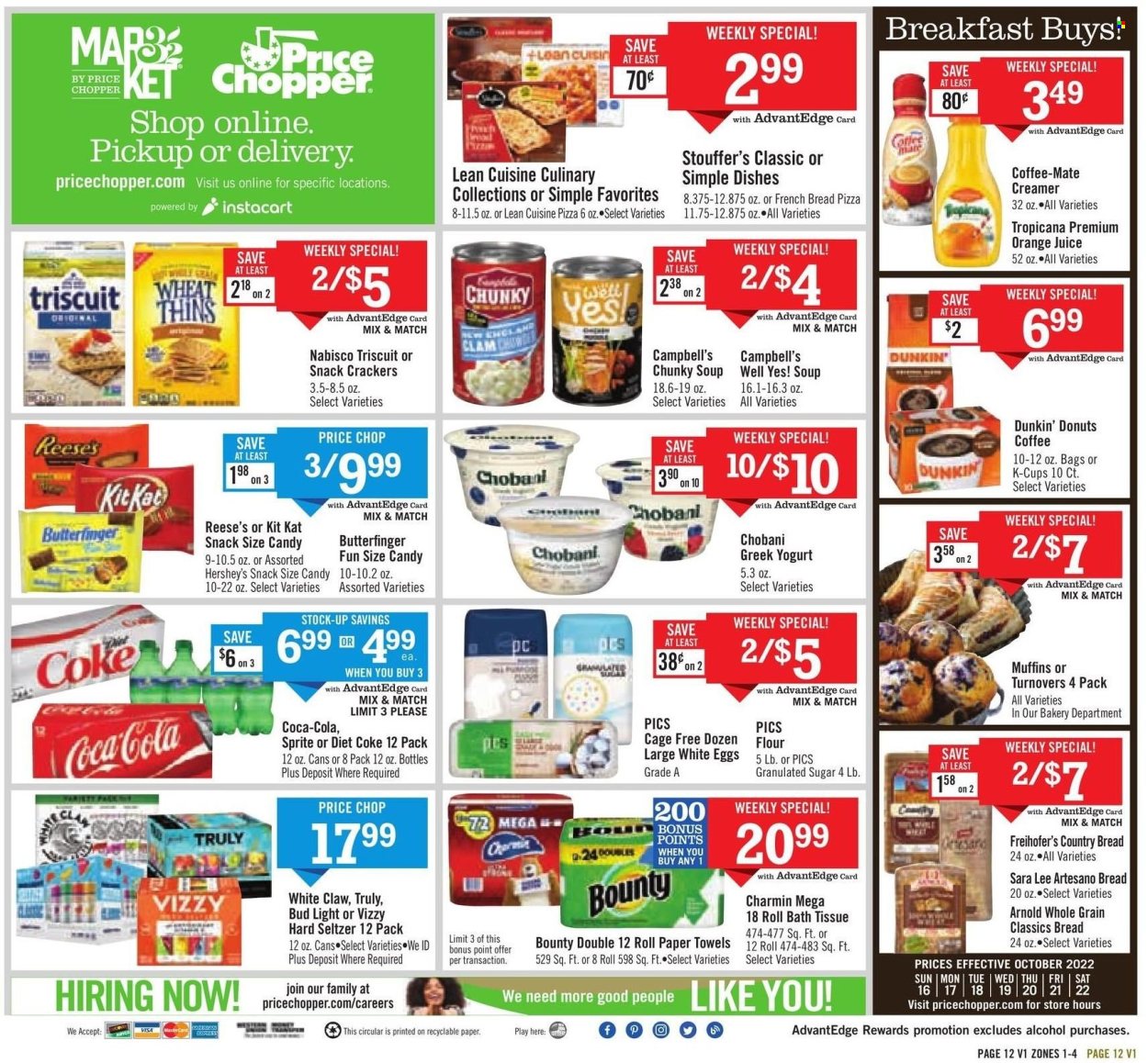 Price Chopper ad - 10/16/2022 - 10/22/2022. Page 12