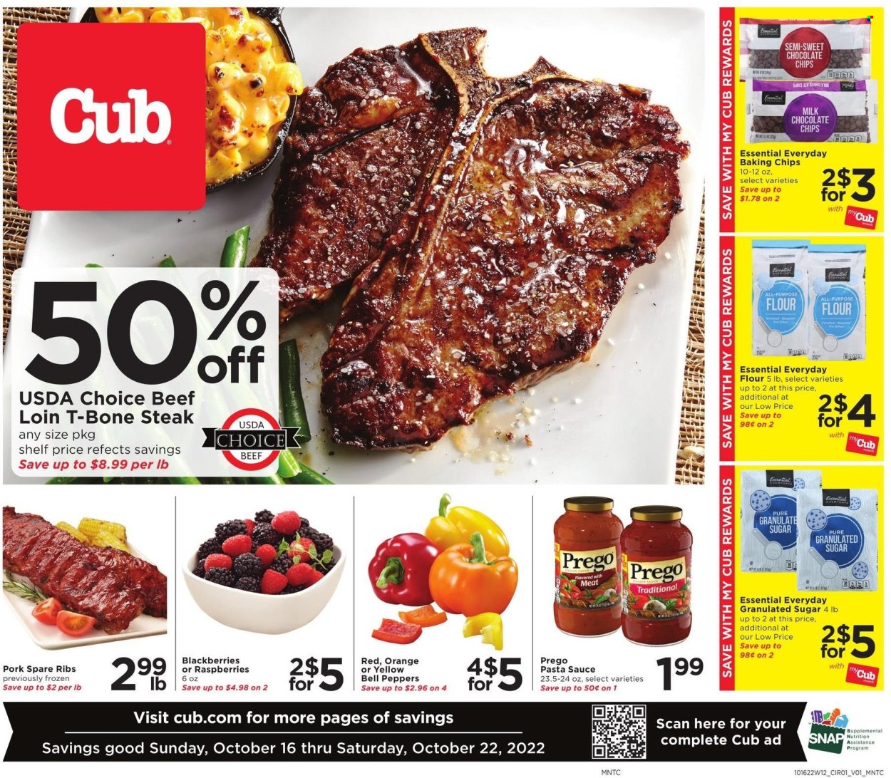 Cub Foods ad - 10/16/2022 - 10/22/2022. Page 1