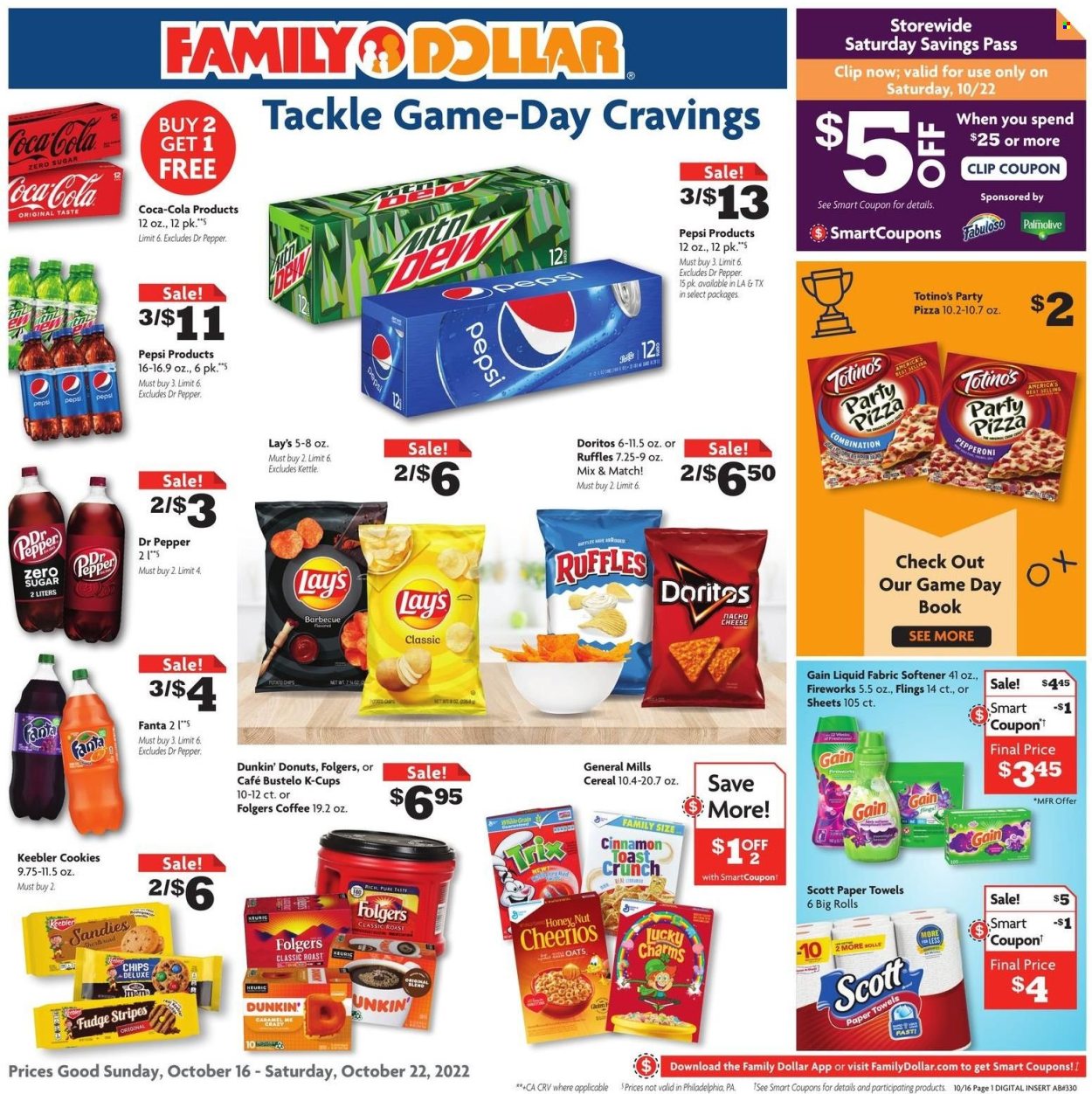 Family Dollar ad - 10/16/2022 - 10/22/2022. Page 1