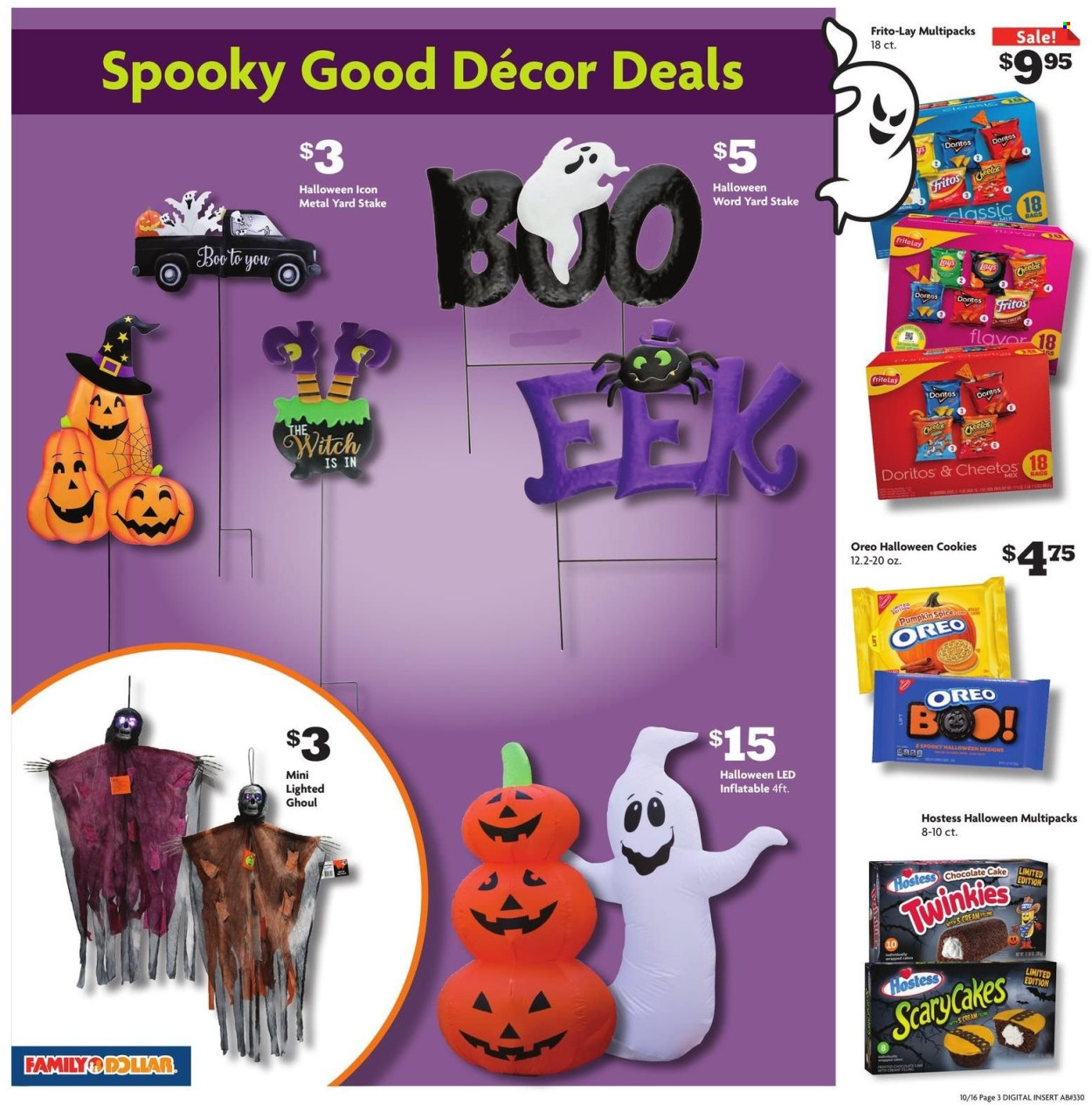 Family Dollar ad - 10/16/2022 - 10/22/2022. Page 3