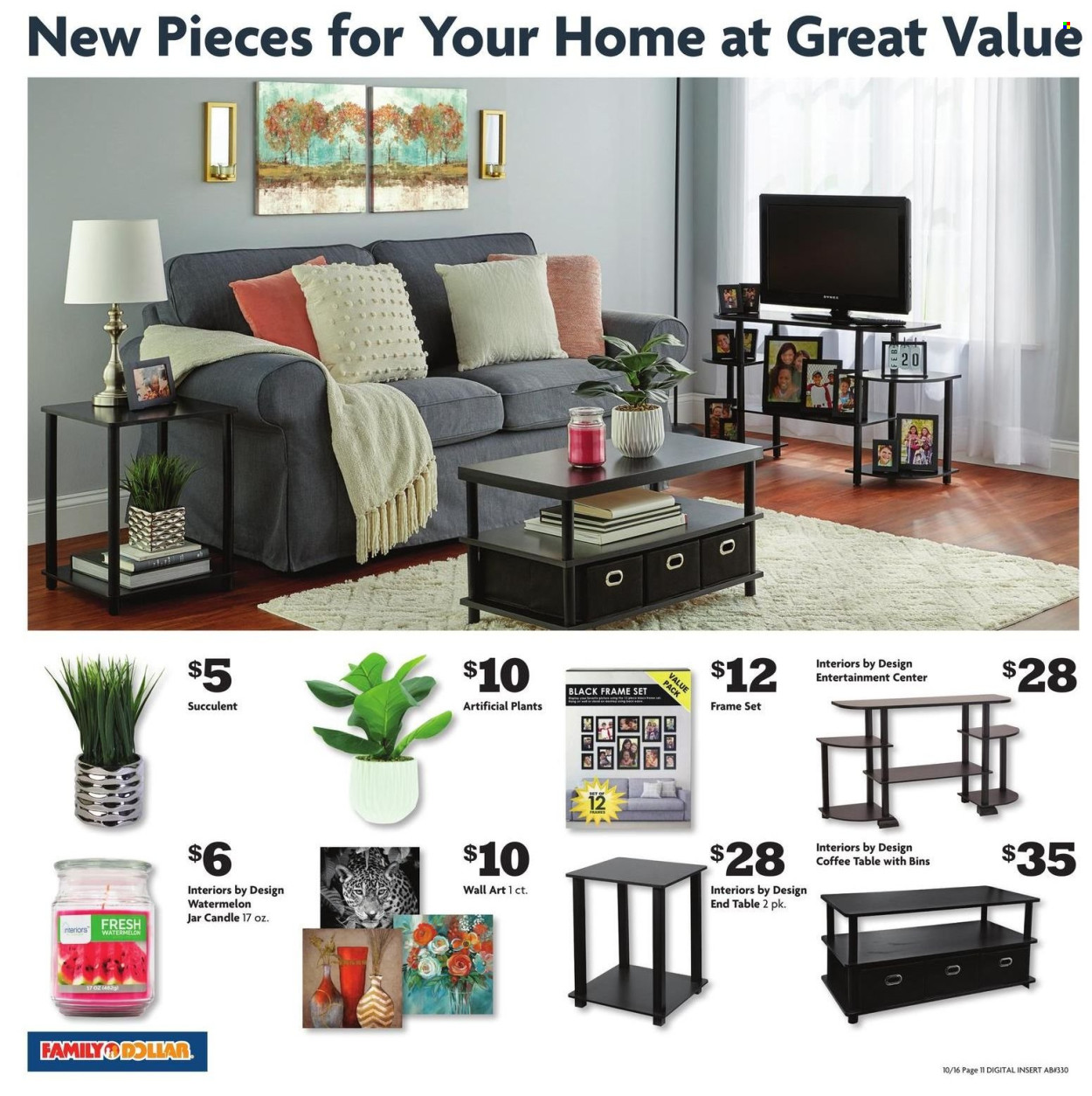 Family Dollar ad - 10/16/2022 - 10/22/2022. Page 10