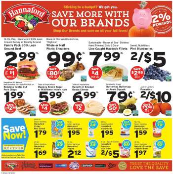 Hannaford Flyer - 10/16/2022 - 10/22/2022.