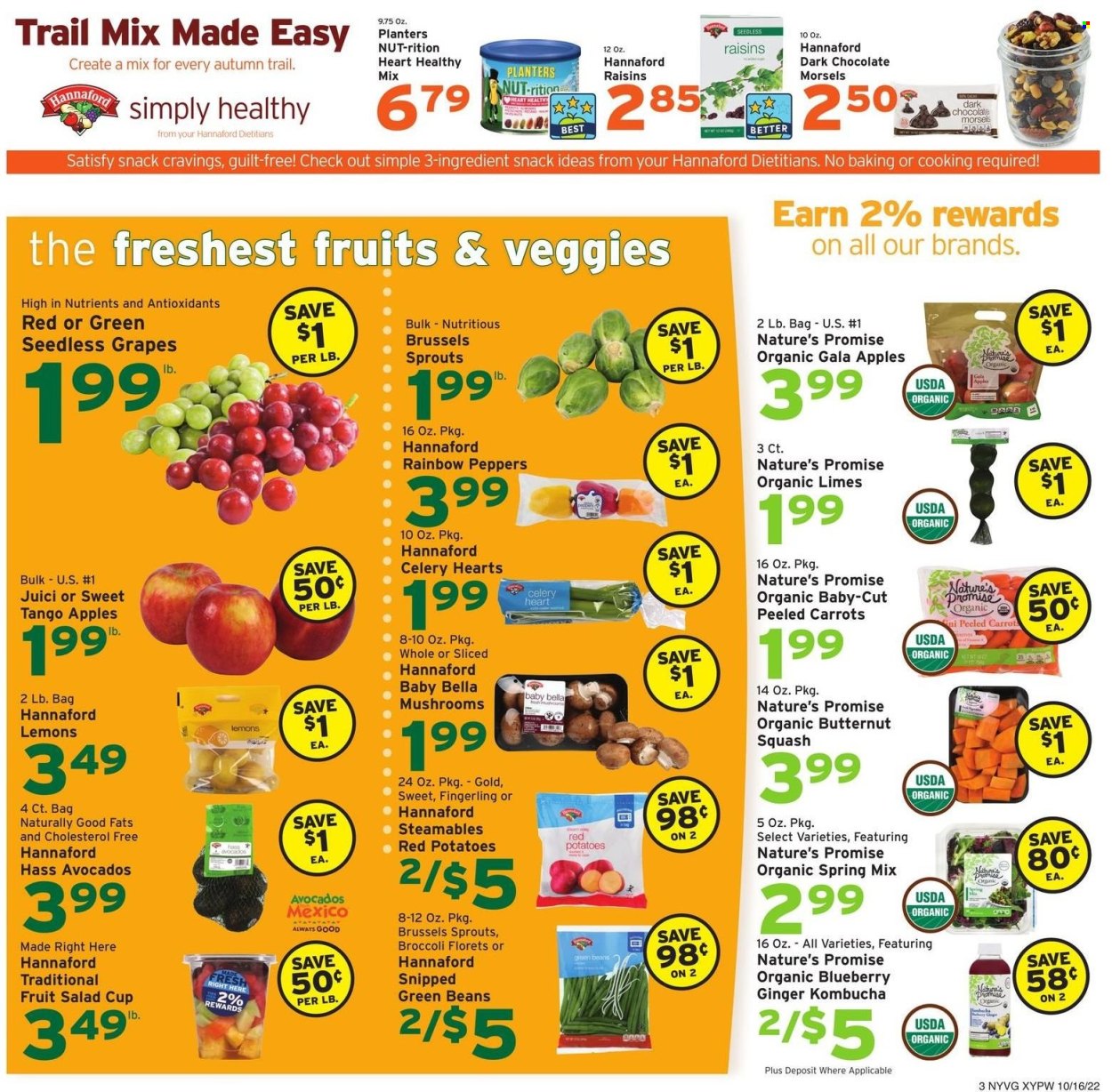 Hannaford ad - 10/16/2022 - 10/22/2022. Page 3