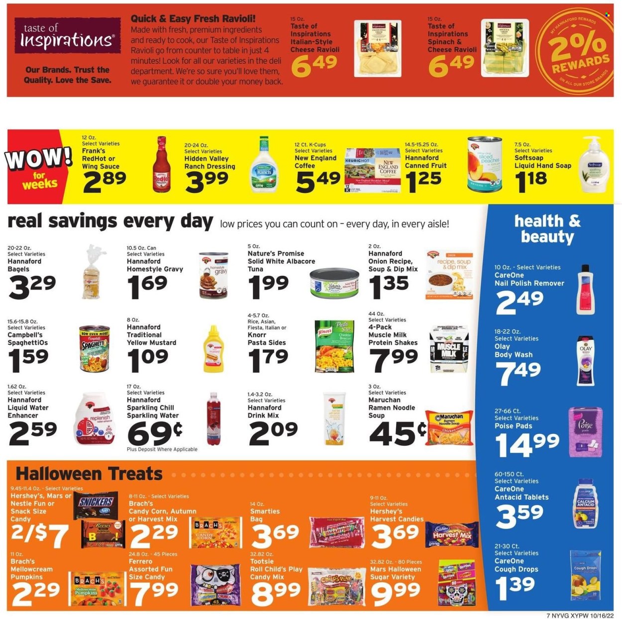 Hannaford ad - 10/16/2022 - 10/22/2022. Page 7