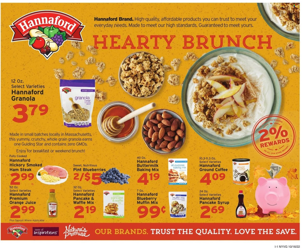 Hannaford ad - 10/16/2022 - 10/22/2022. Page 14