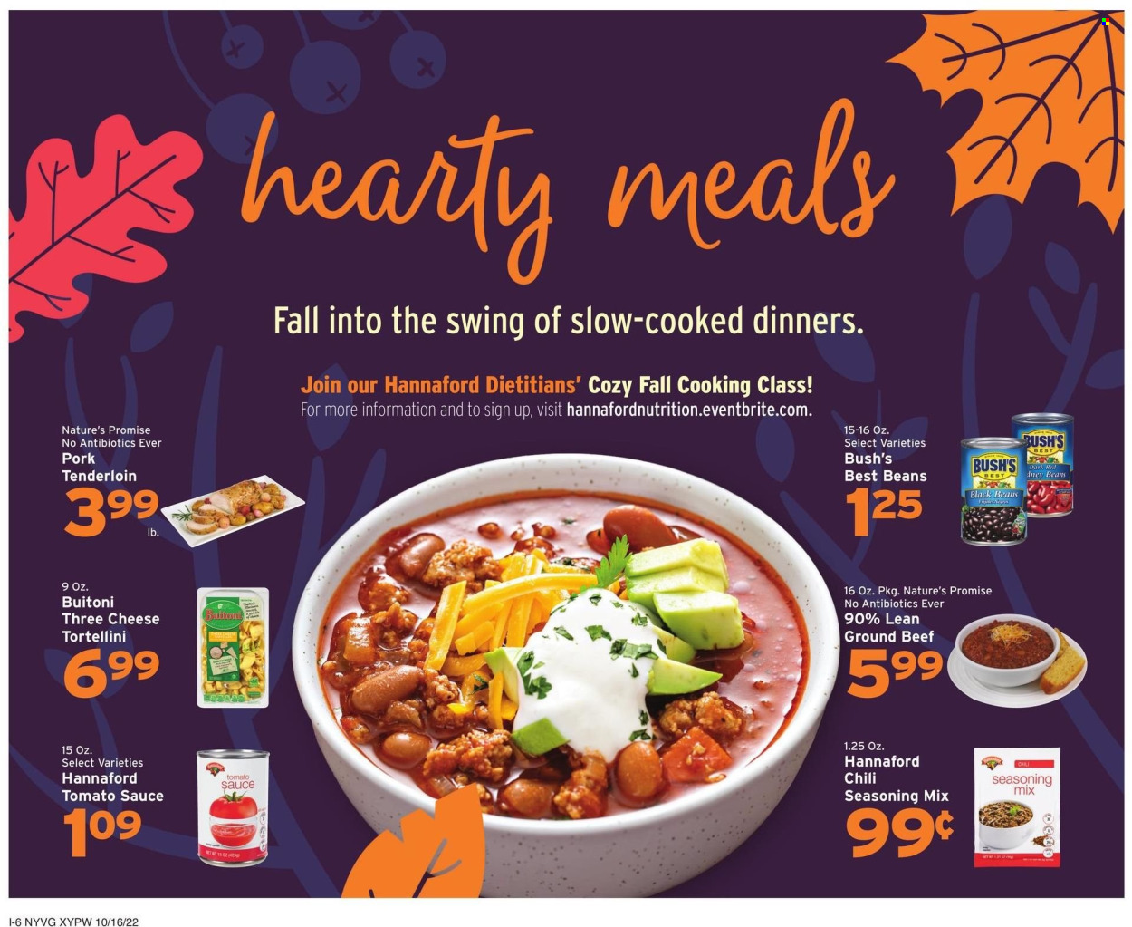 Hannaford ad - 10/16/2022 - 10/22/2022. Page 15