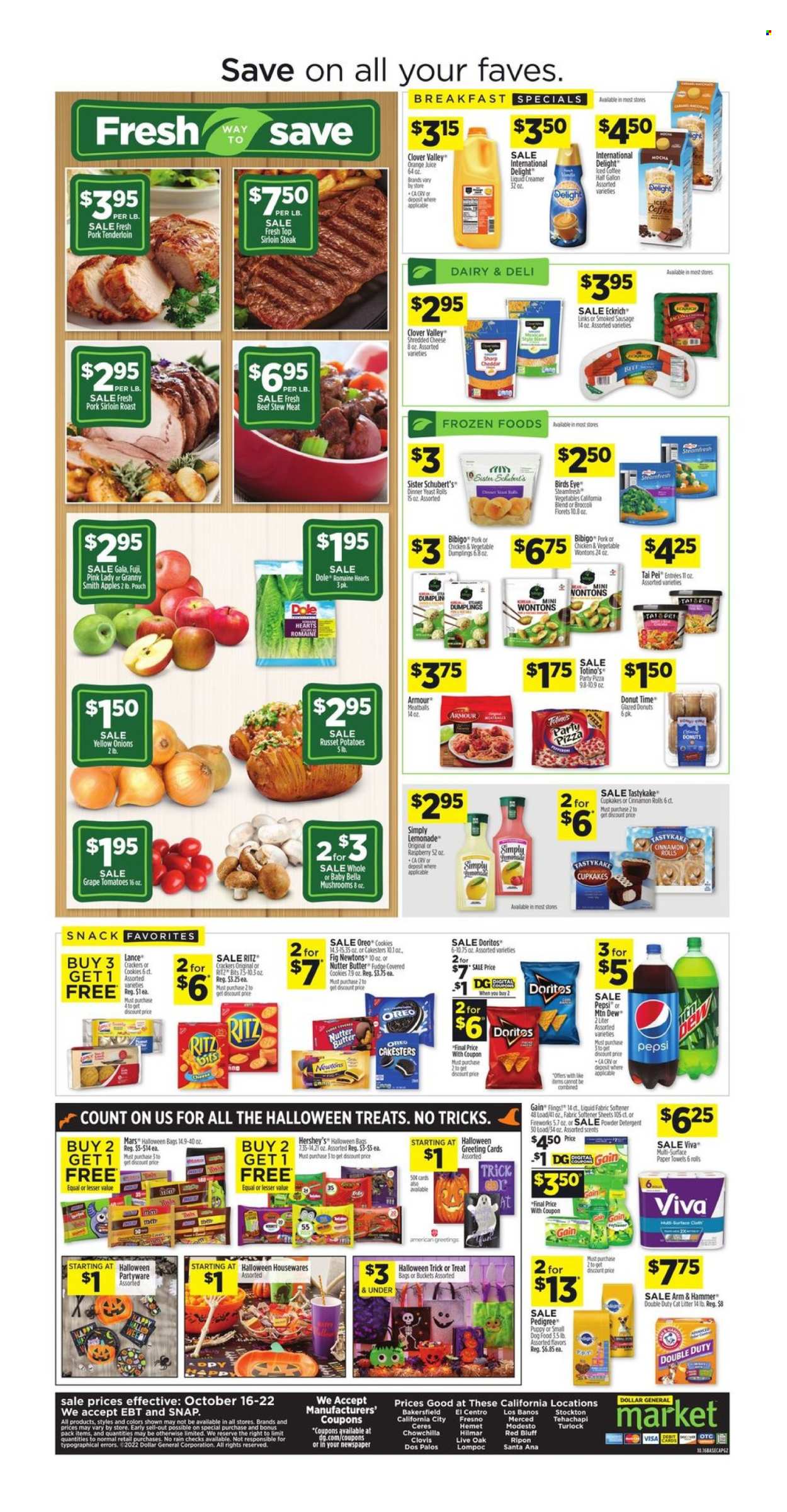 Dollar General ad - 10/16/2022 - 10/22/2022. Page 2