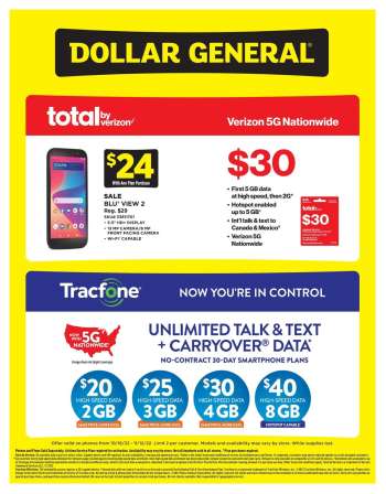 Dollar General Flyer - 10/16/2022 - 11/12/2022.