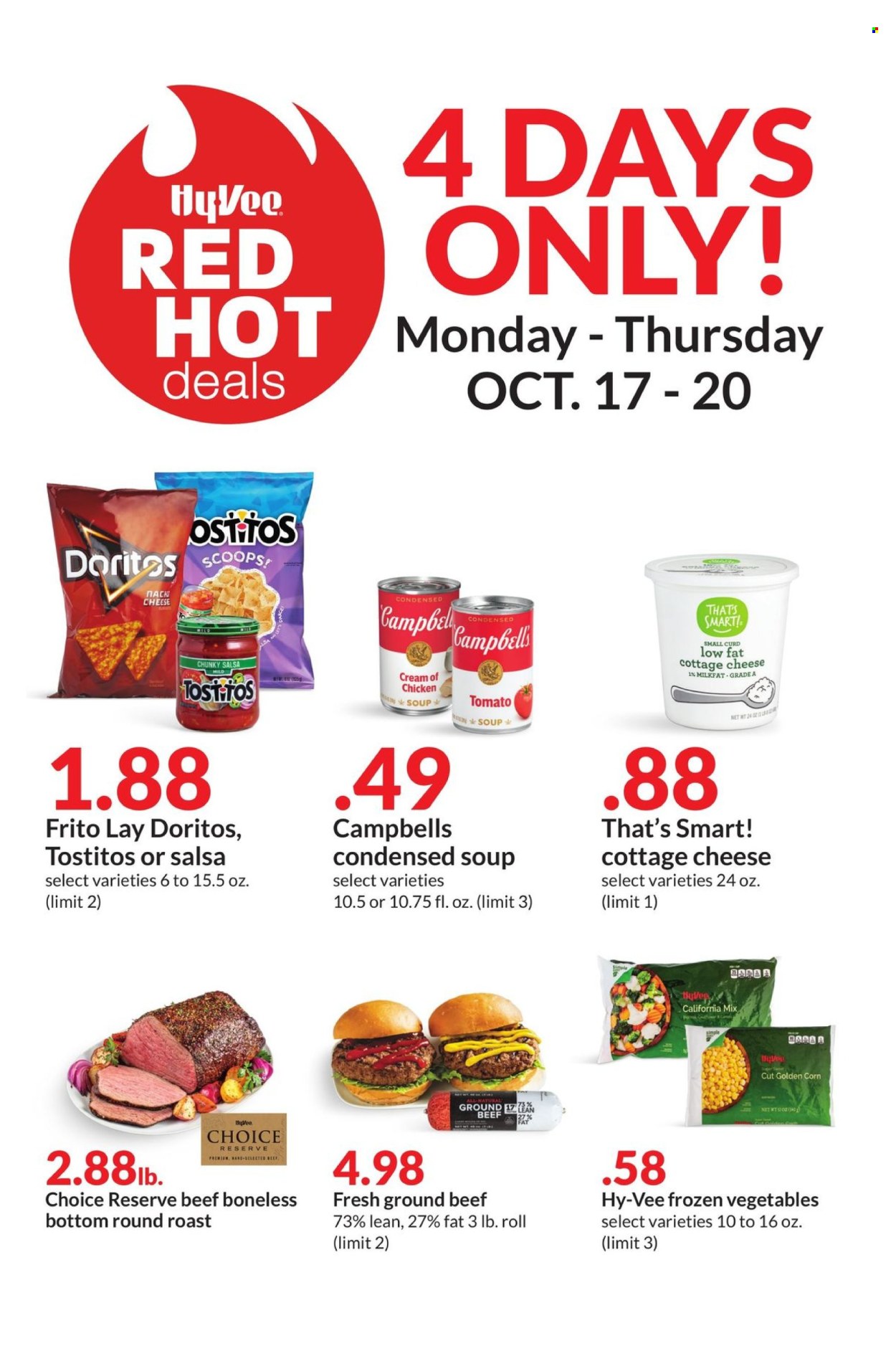Hy-Vee ad - 10/17/2022 - 10/20/2022. Page 1