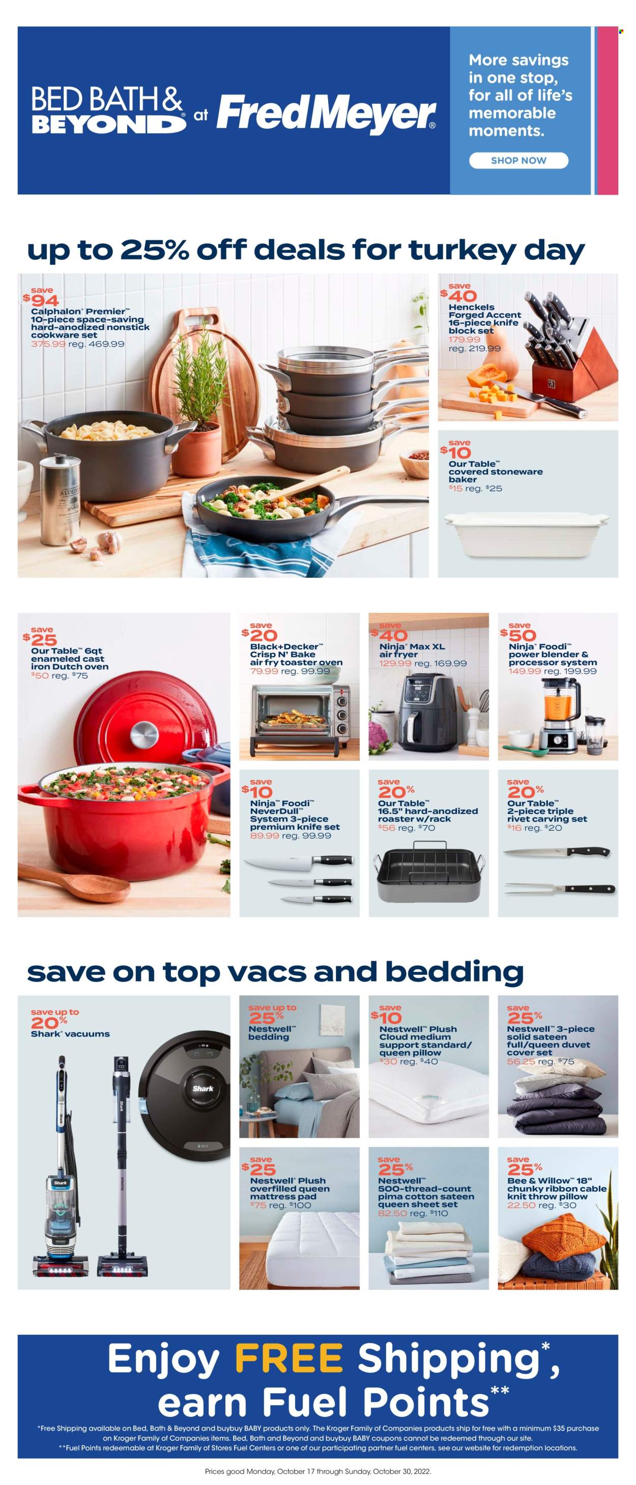Fred Meyer ad - 10/17/2022 - 10/30/2022. Page 1