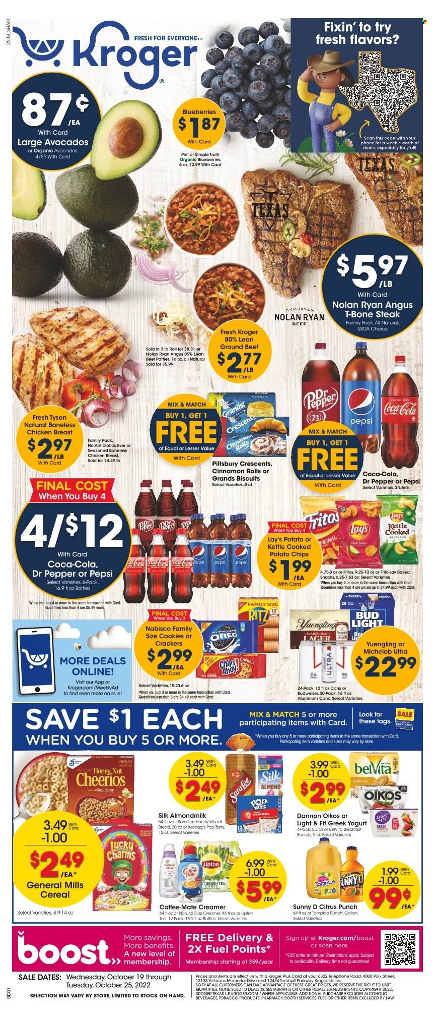 Kroger ad - 10/19/2022 - 10/25/2022. Page 1