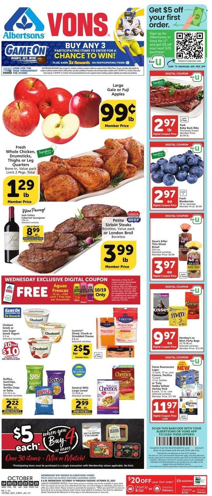 Albertsons ad - 10/19/2022 - 10/25/2022. Page 1
