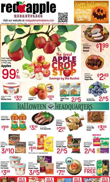 Red Apple Marketplace Flyer - 10/19/2022 - 11/01/2022.
