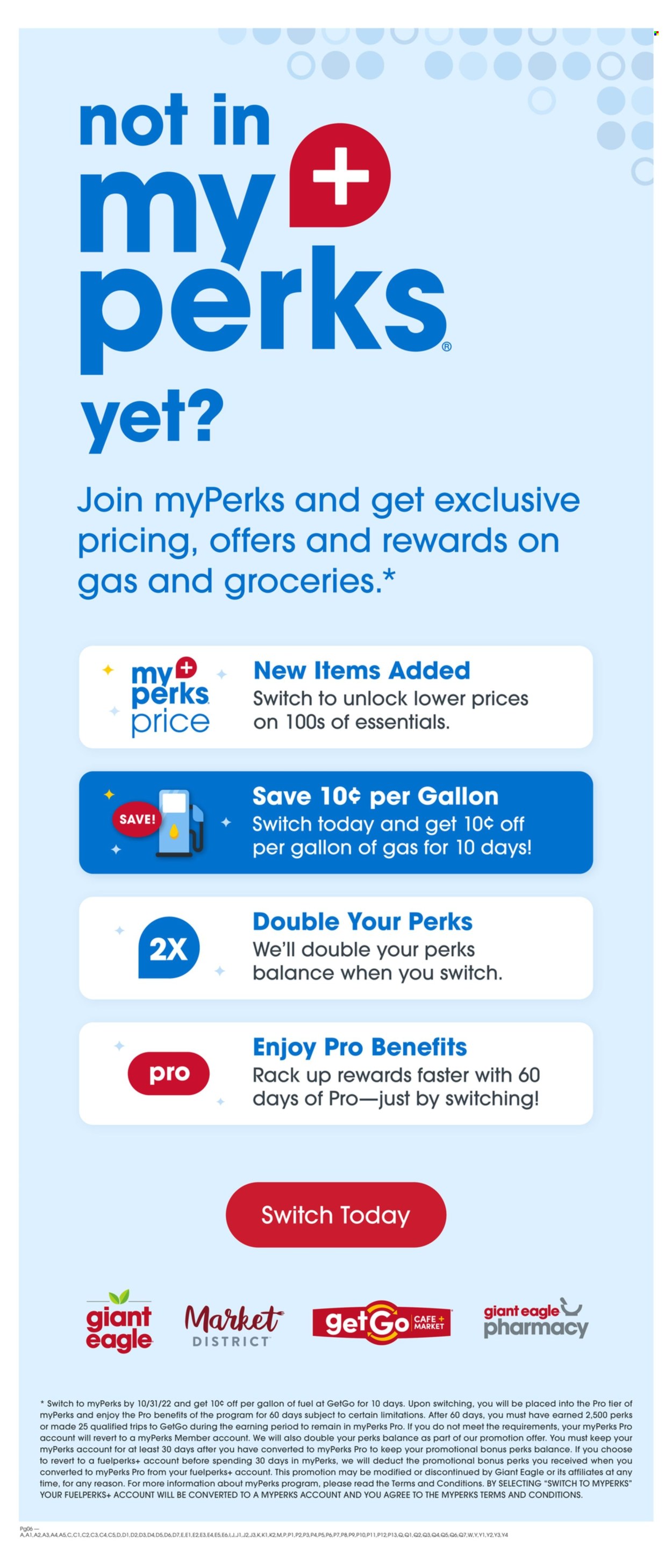 Giant Eagle ad - 10/20/2022 - 10/26/2022. Page 9