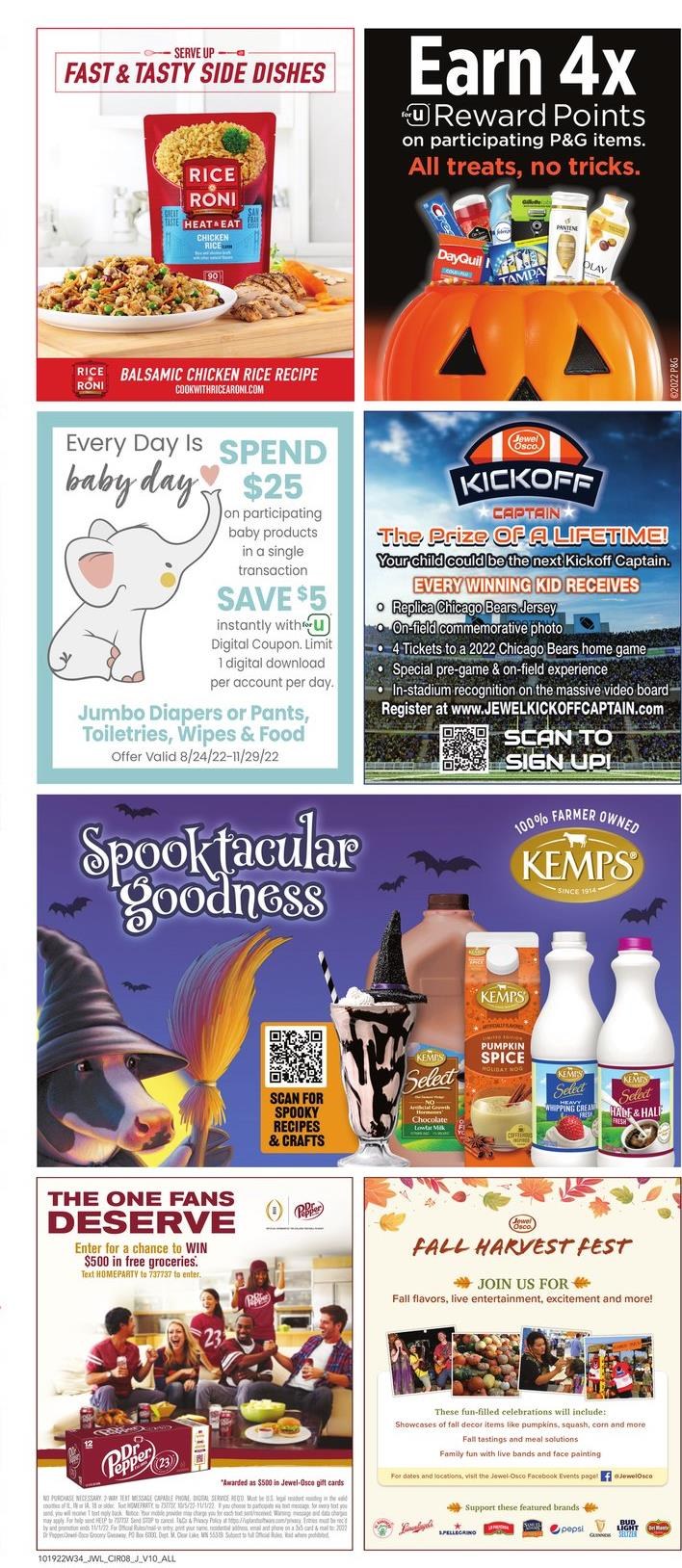 Jewel Osco ad - 10/19/2022 - 10/25/2022. Page 10