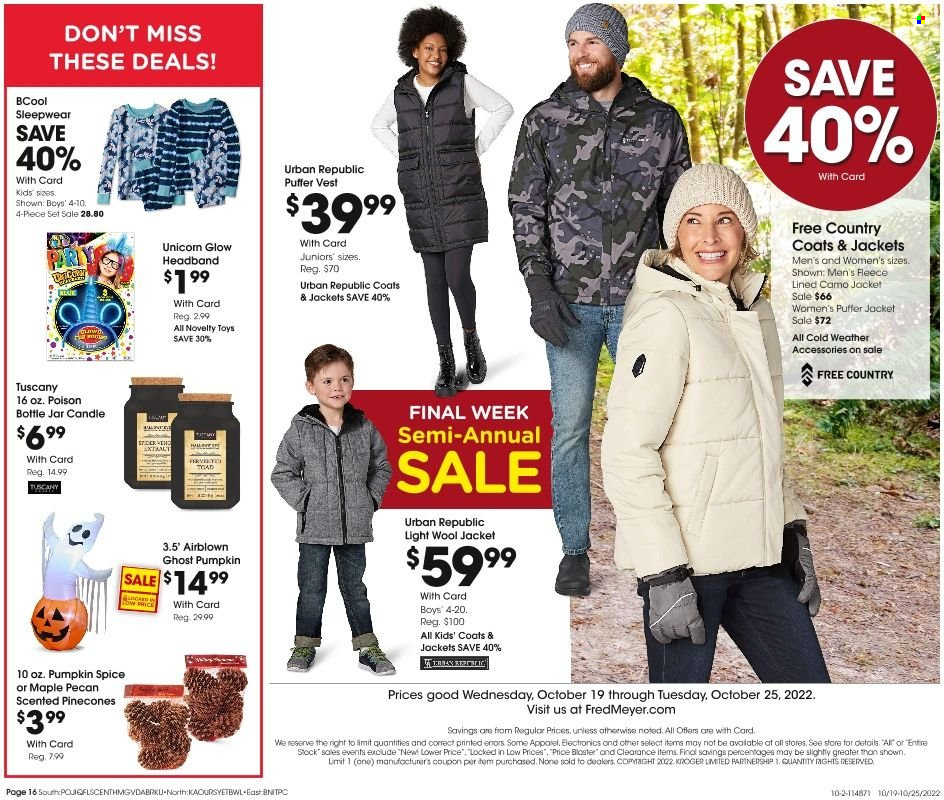 Fred Meyer ad - 10/19/2022 - 10/25/2022. Page 16