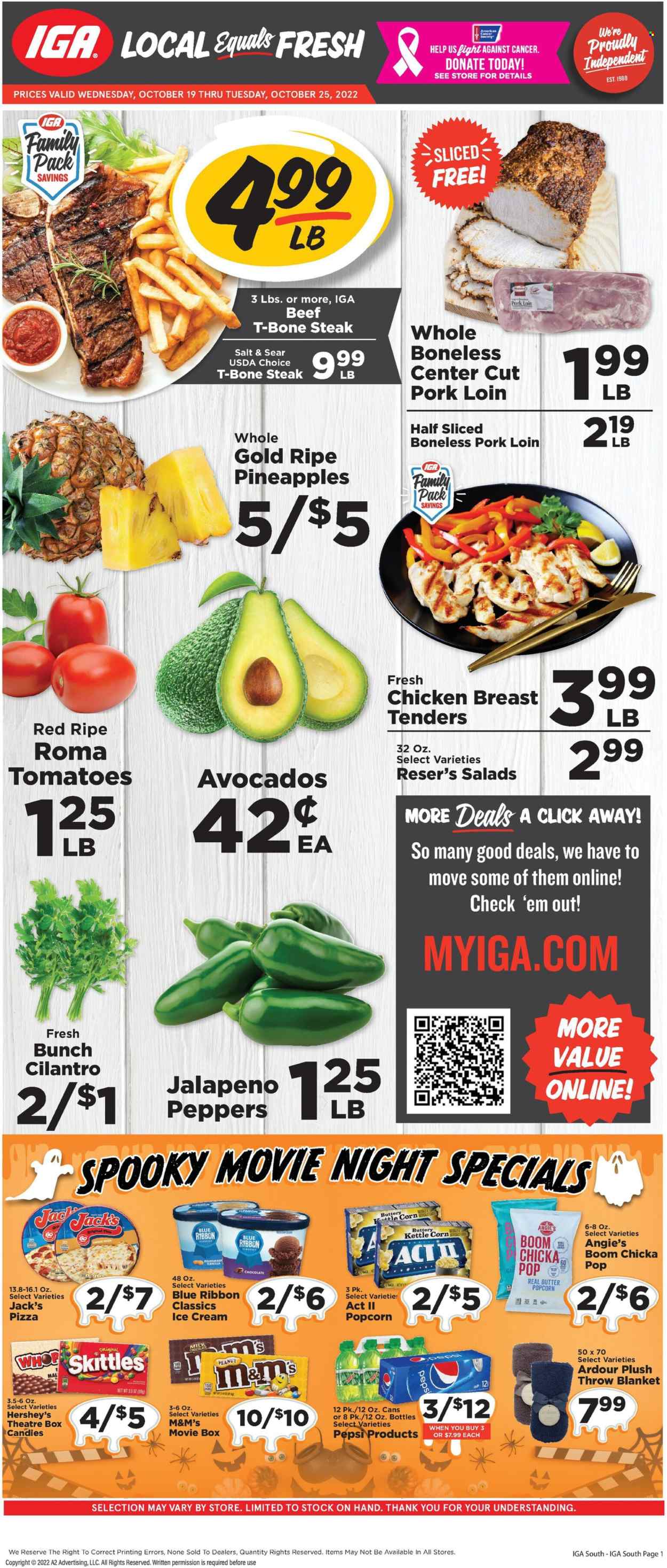 IGA ad - 10/19/2022 - 10/25/2022. Page 1