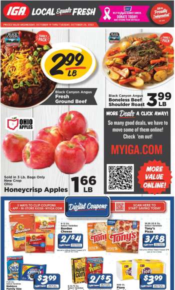 IGA Flyer - 10/19/2022 - 10/25/2022.