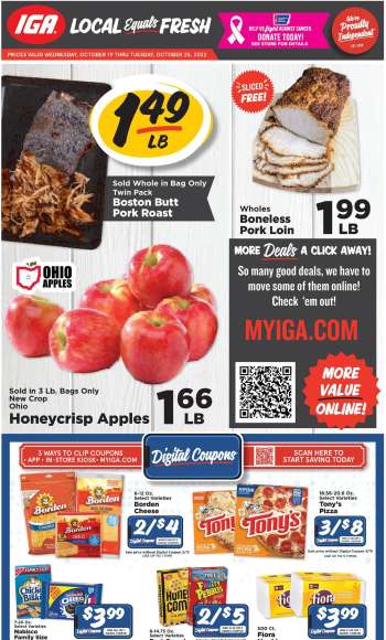 IGA Flyer - 10/19/2022 - 10/25/2022.