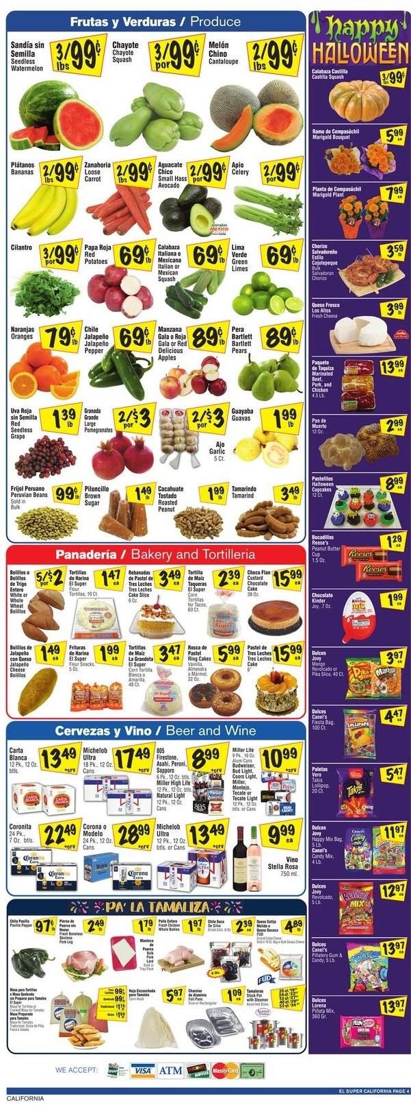 El Super ad - 10/19/2022 - 10/25/2022. Page 4
