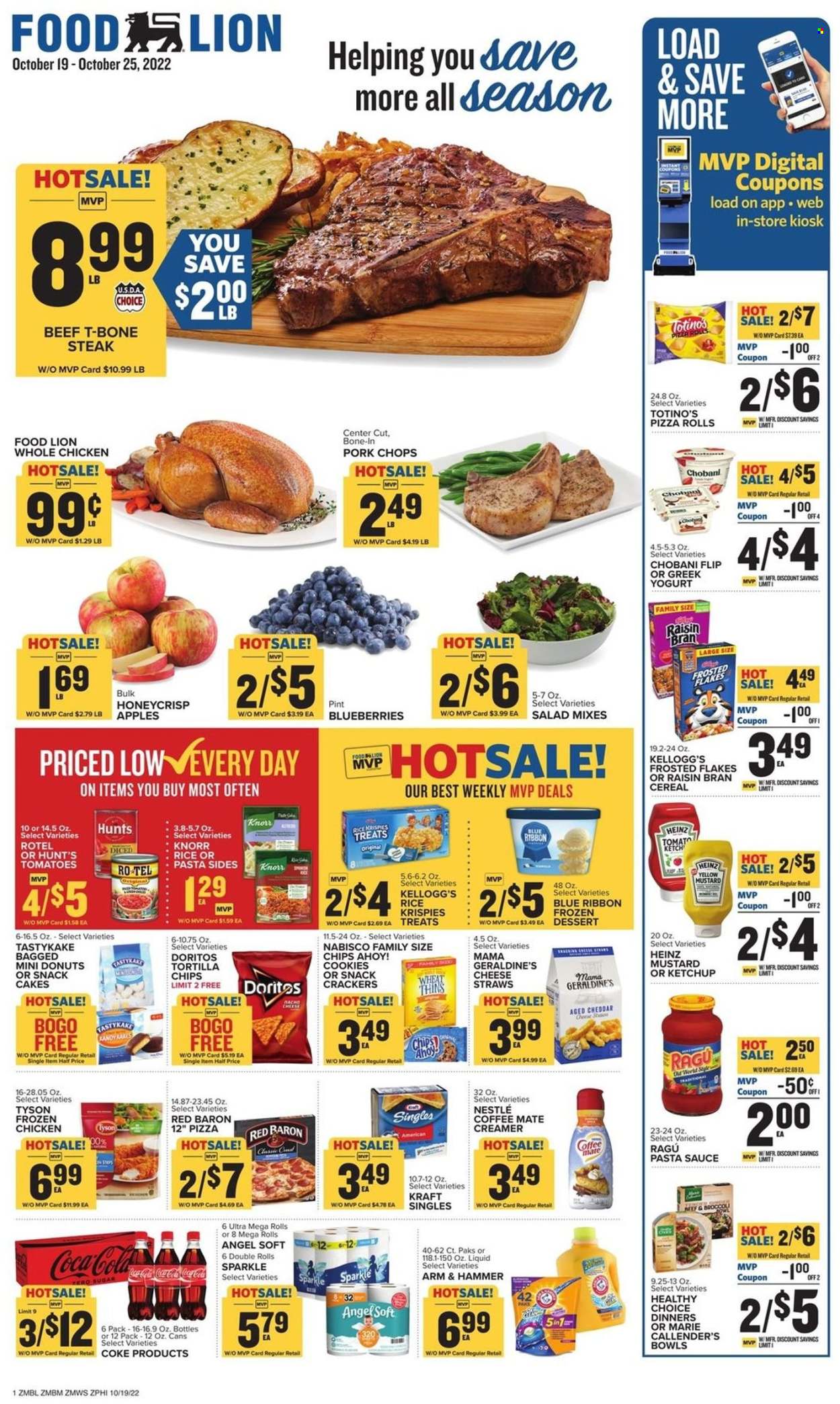 Food Lion ad - 10/19/2022 - 10/25/2022. Page 1