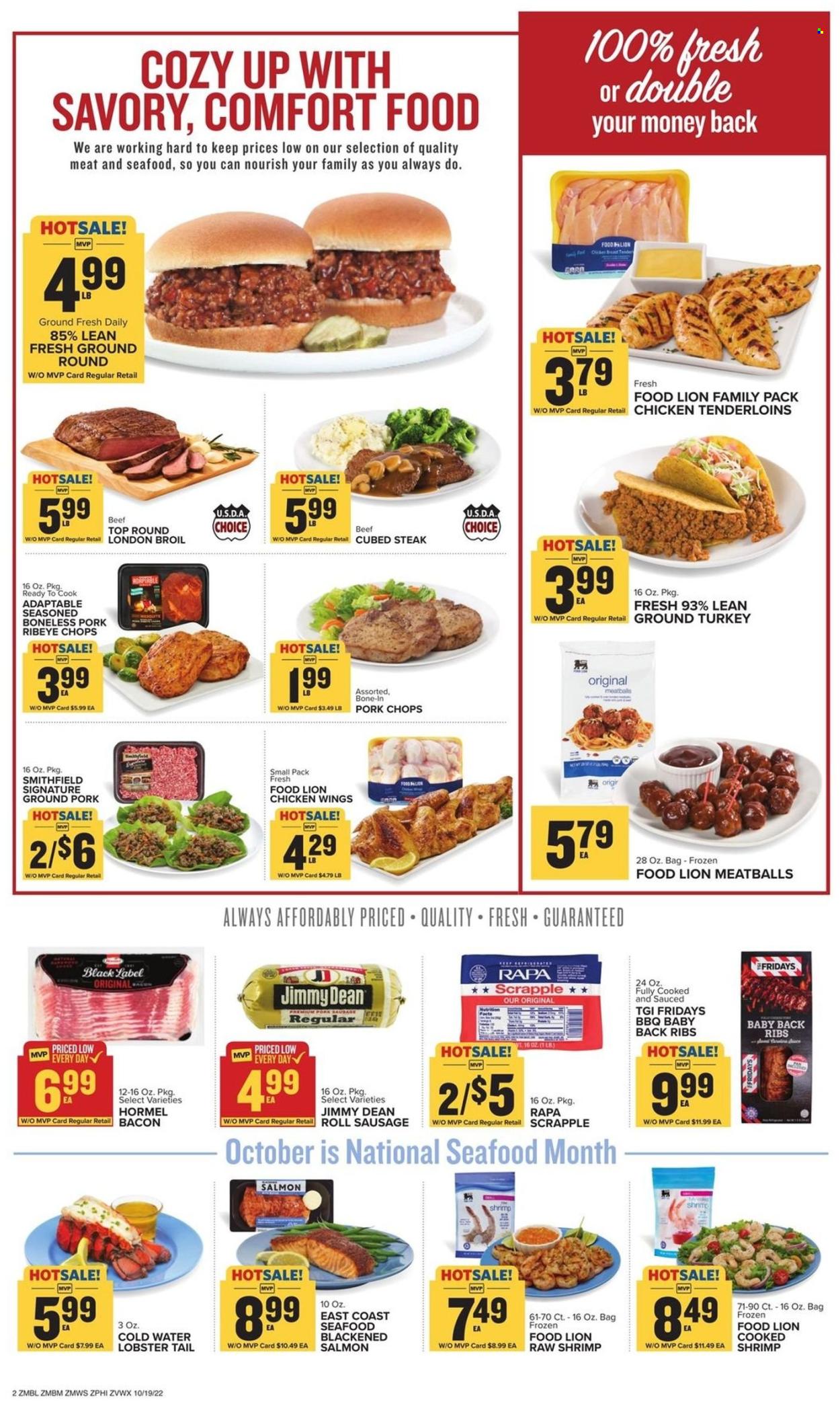 Food Lion ad - 10/19/2022 - 10/25/2022. Page 2