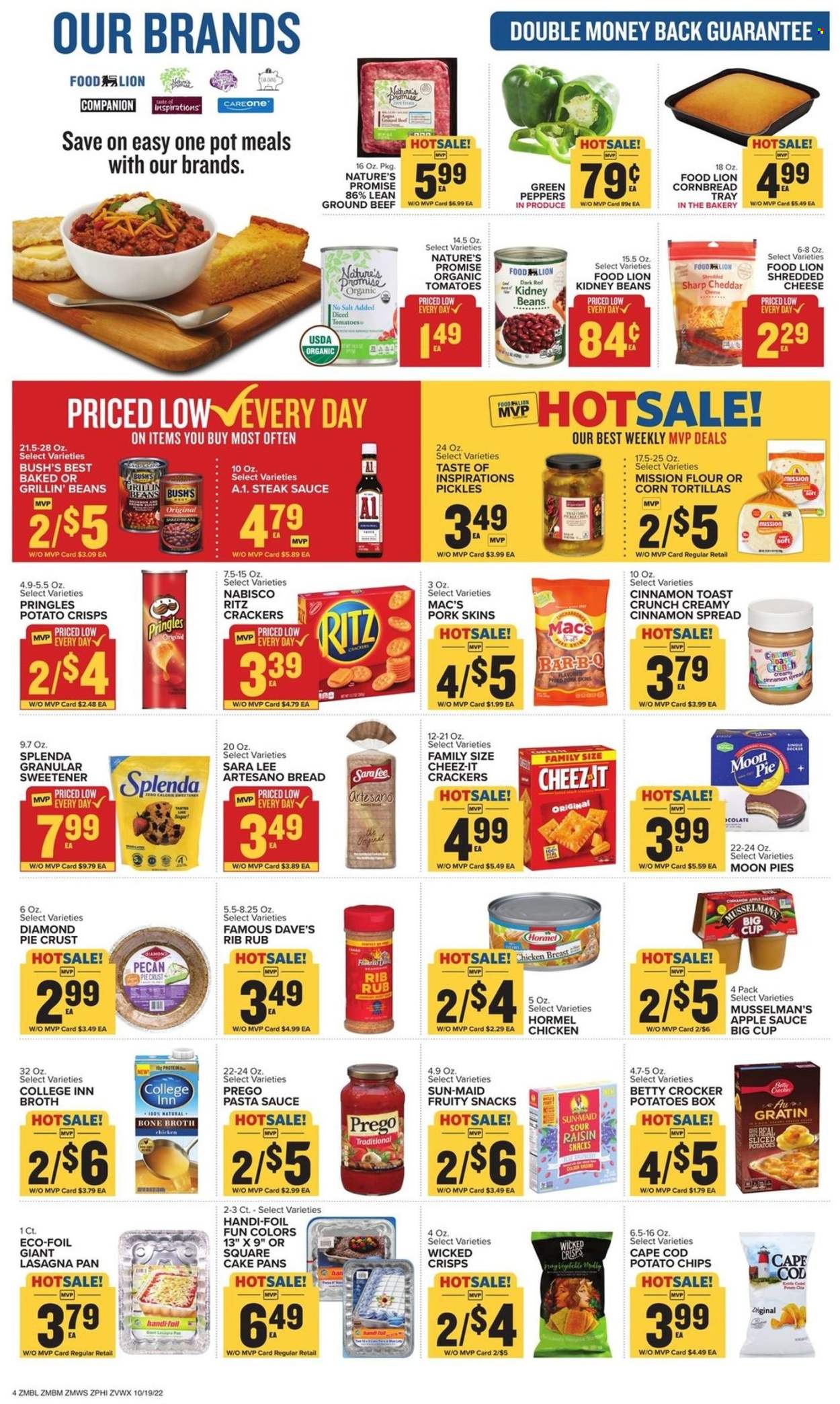 Food Lion ad - 10/19/2022 - 10/25/2022. Page 4