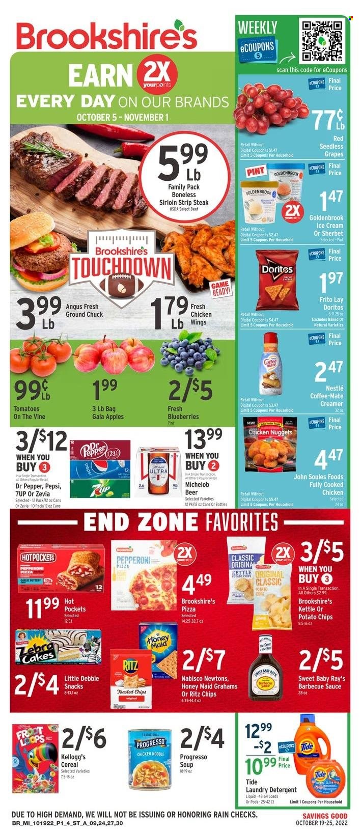 Brookshires ad - 10/19/2022 - 10/25/2022. Page 1