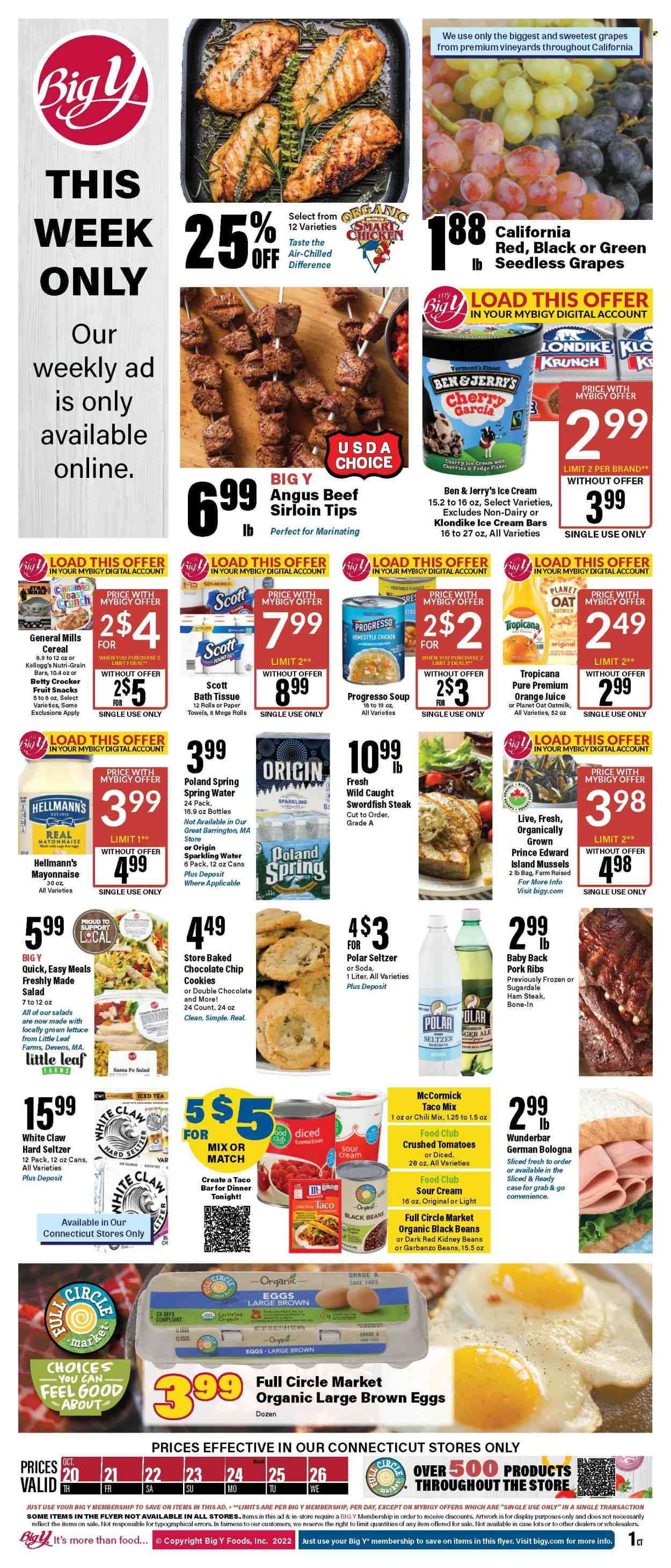 Big Y ad - 10/20/2022 - 10/26/2022. Page 1