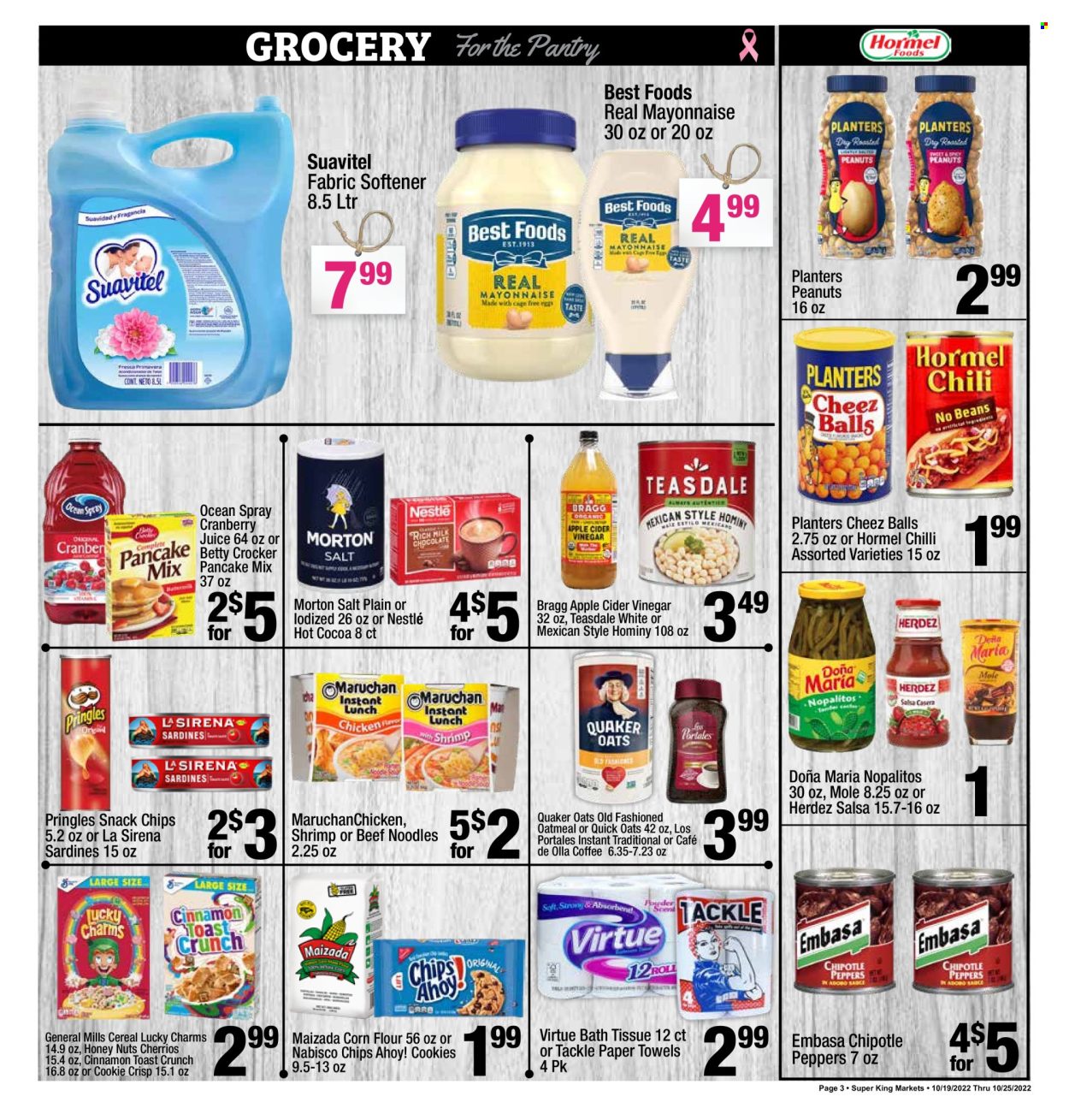 Super King Markets ad - 10/19/2022 - 10/25/2022. Page 3