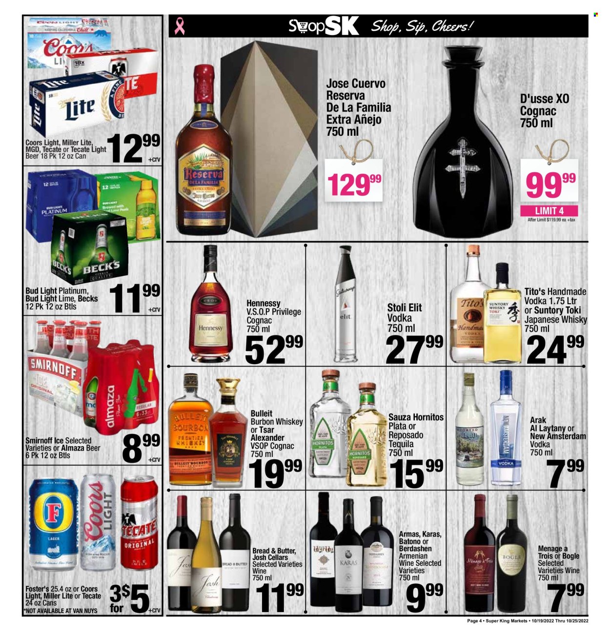 Super King Markets ad - 10/19/2022 - 10/25/2022. Page 4