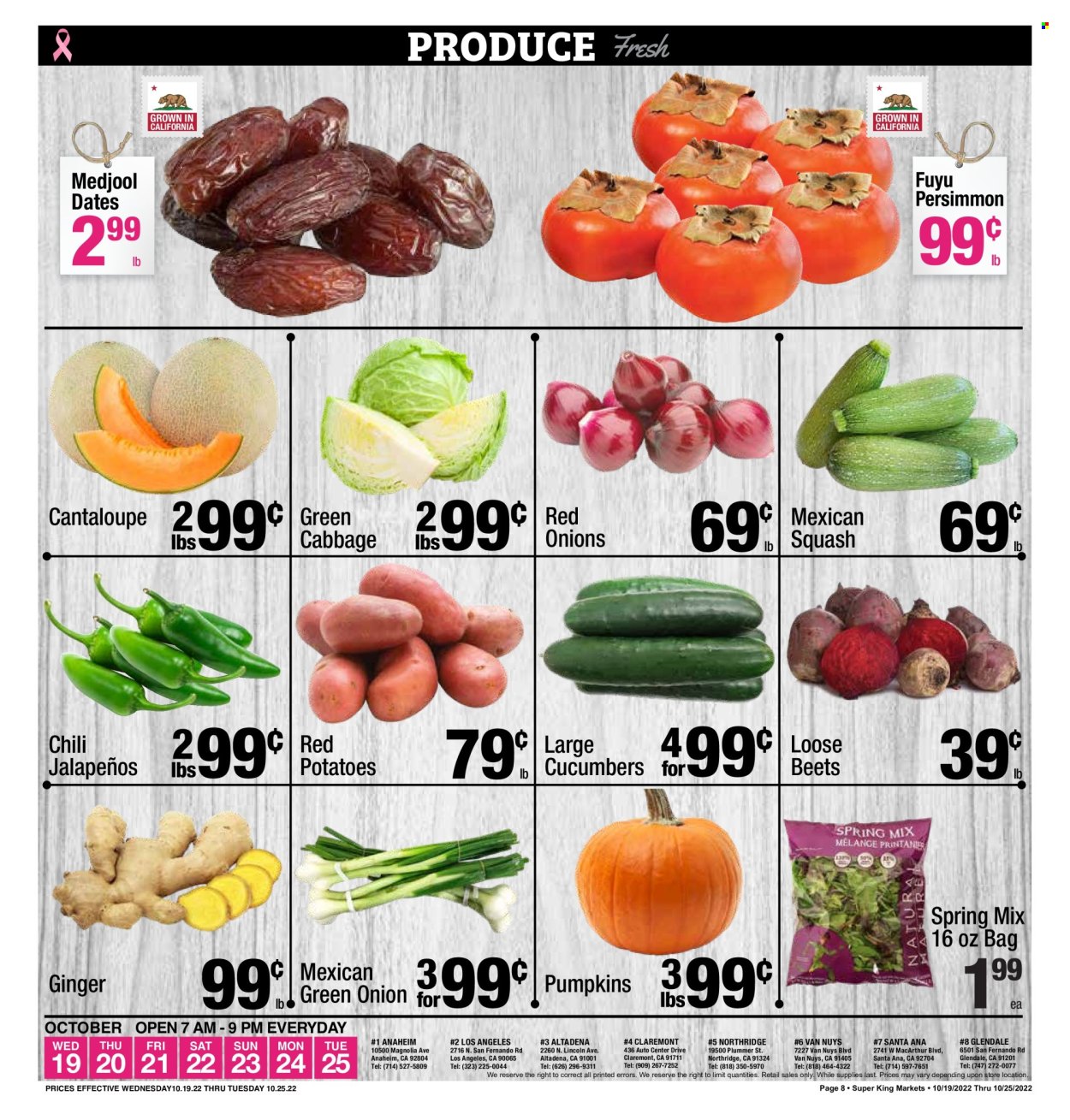 Super King Markets ad - 10/19/2022 - 10/25/2022. Page 8