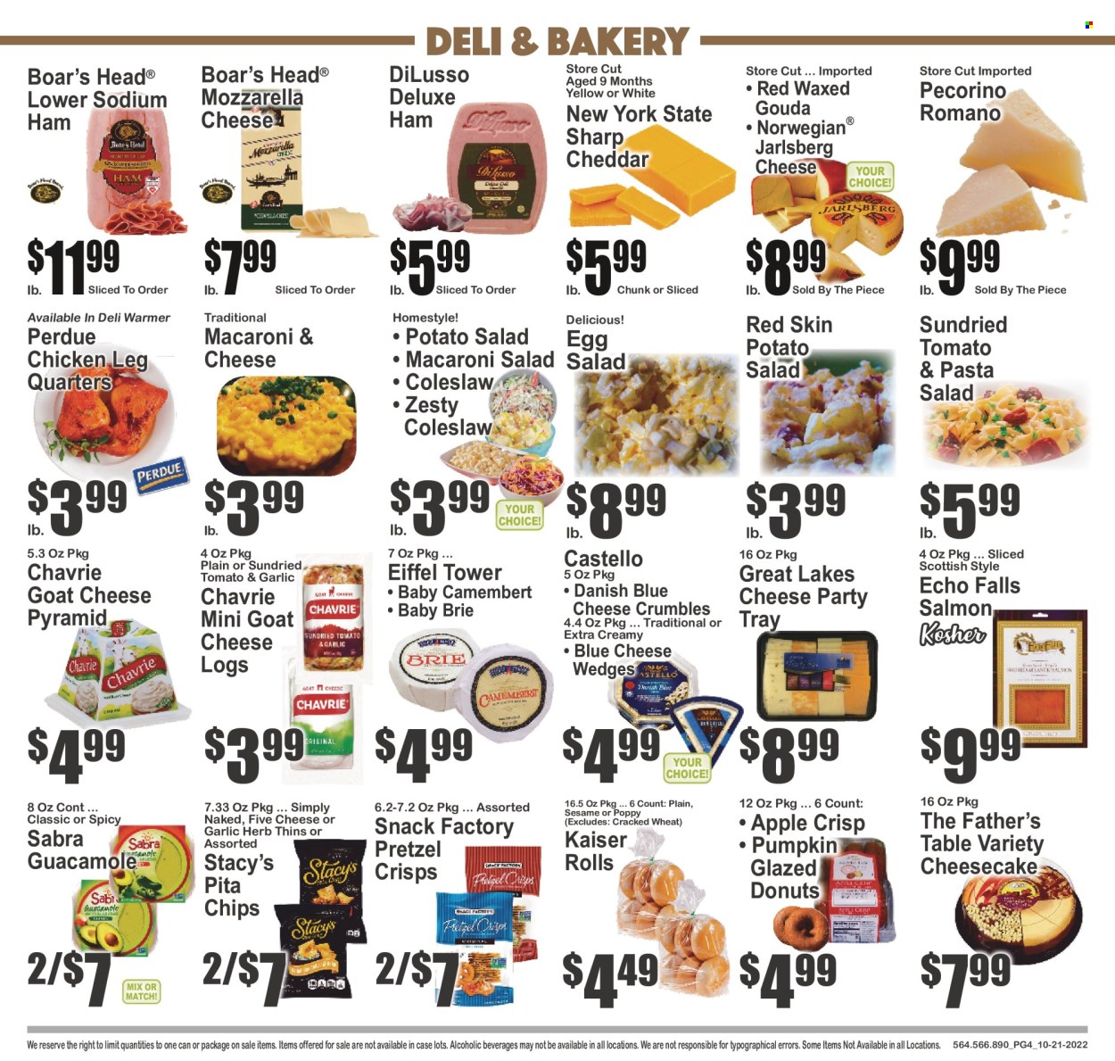 Key Food ad - 10/21/2022 - 10/27/2022. Page 4