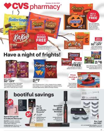 CVS Pharmacy Flyer - 10/23/2022 - 10/29/2022.