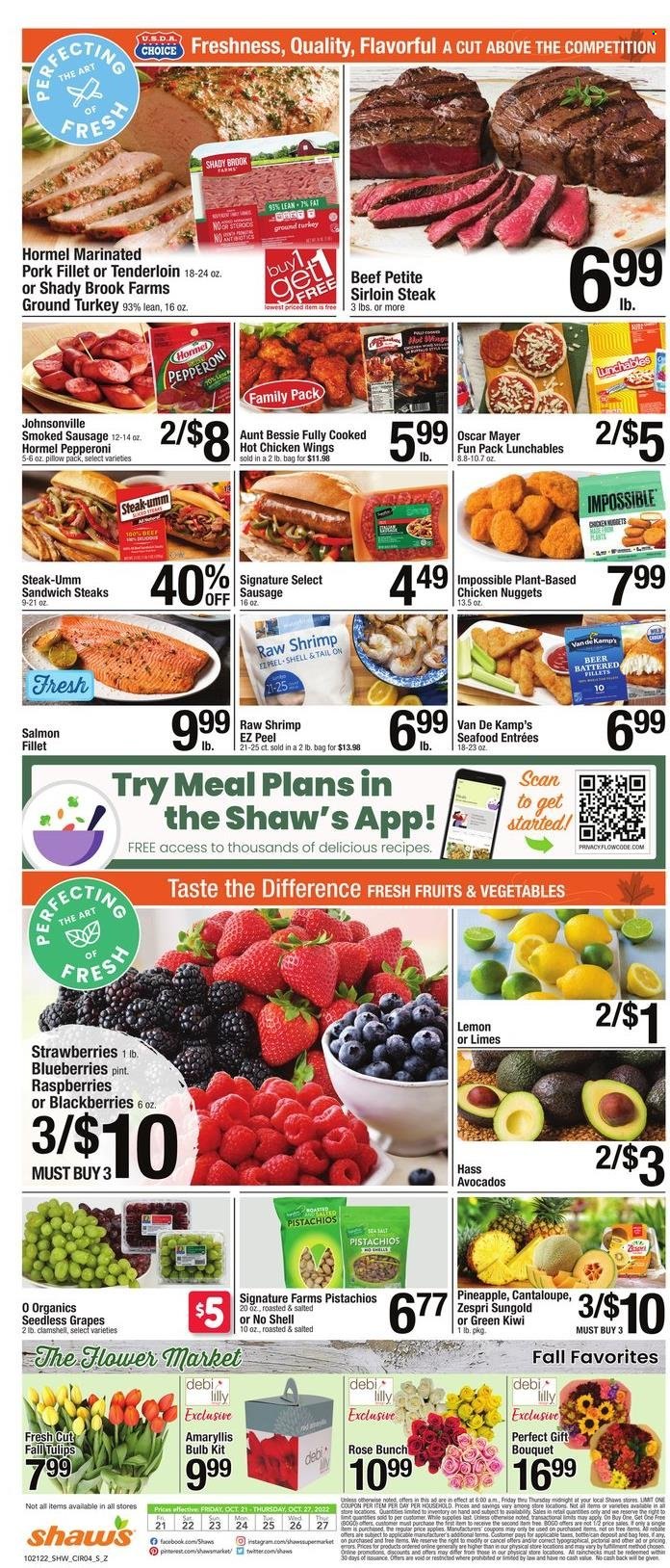 Shaw’s ad - 10/21/2022 - 10/27/2022. Page 4