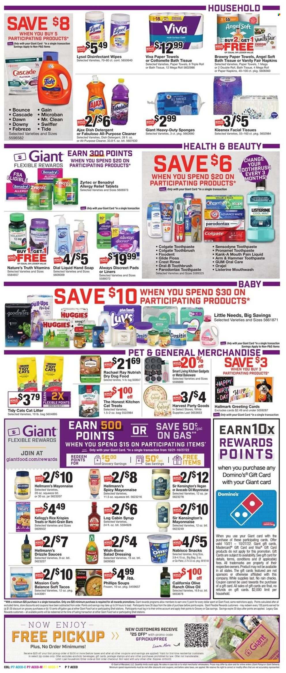 Giant Food ad - 10/21/2022 - 10/27/2022. Page 7