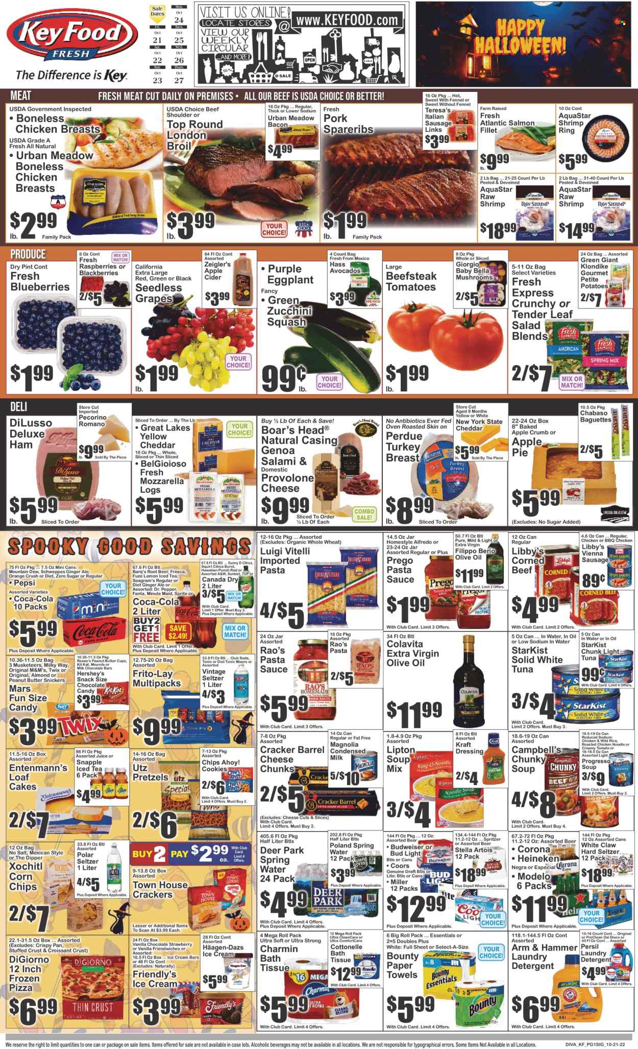 Key Food ad - 10/21/2022 - 10/27/2022. Page 1