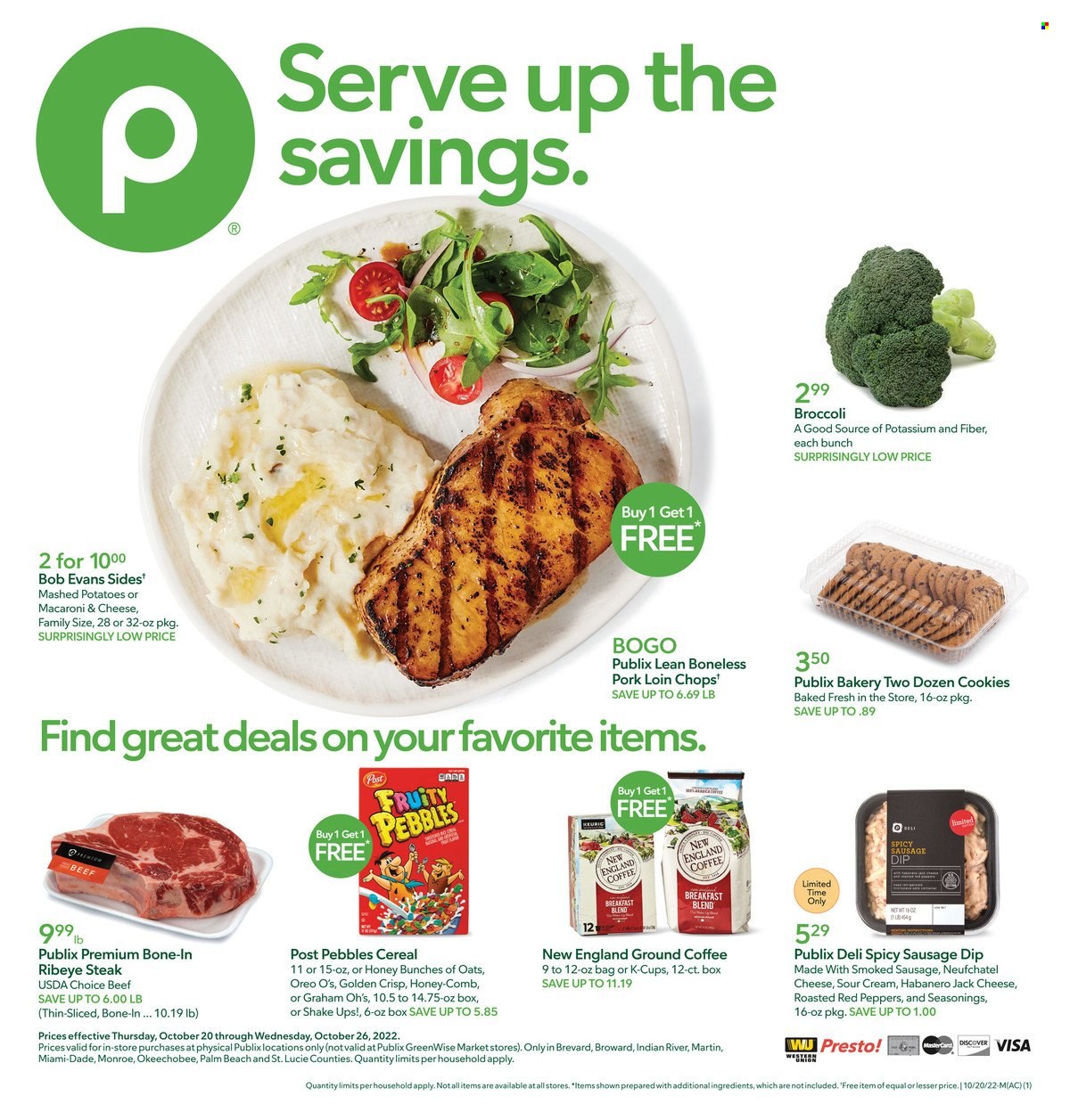 Publix ad - 10/20/2022 - 10/26/2022. Page 1