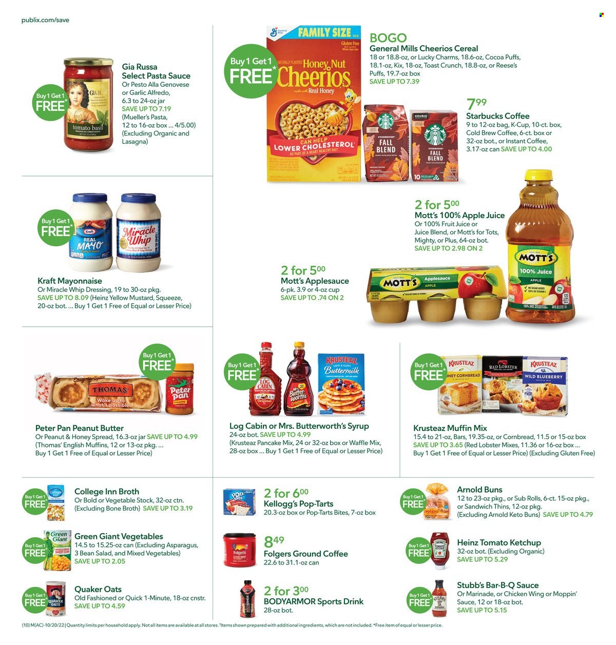 Publix ad - 10/20/2022 - 10/26/2022. Page 10