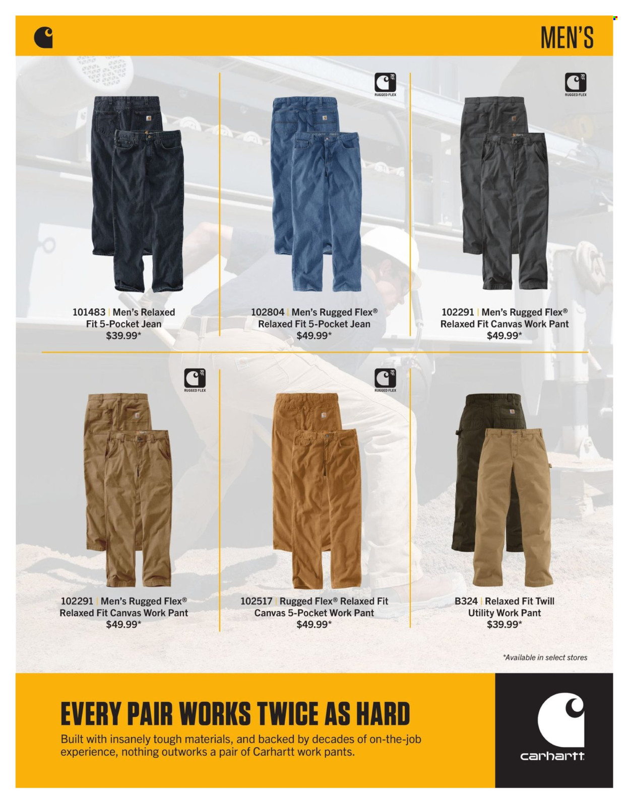 thumbnail - Dunham's Sports Flyer - 10/17/2022 - 12/24/2022 - Sales products - pants. Page 8.