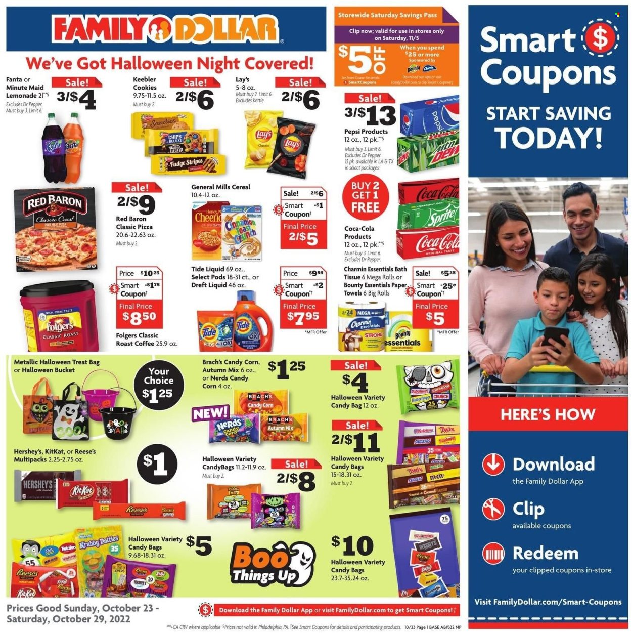 Family Dollar ad - 10/23/2022 - 10/29/2022. Page 1