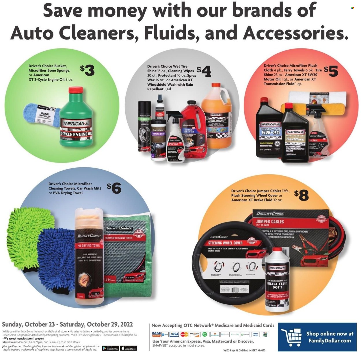 Family Dollar ad - 10/23/2022 - 10/29/2022. Page 17