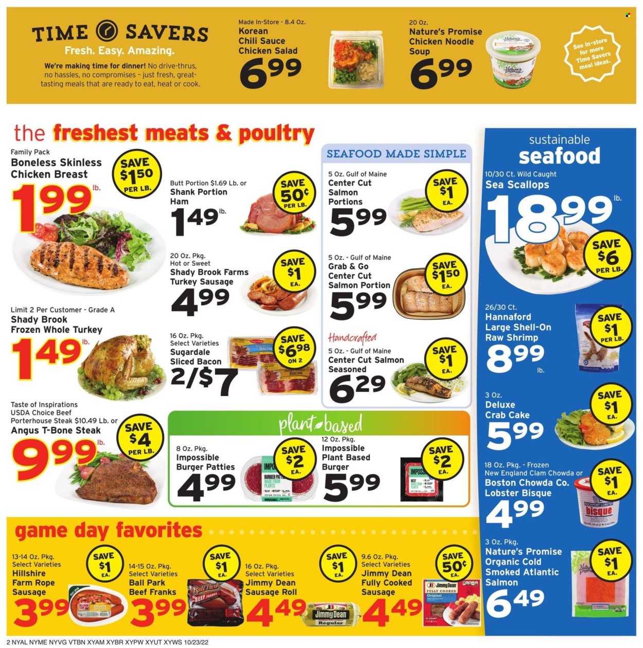 Hannaford ad - 10/23/2022 - 10/29/2022. Page 2
