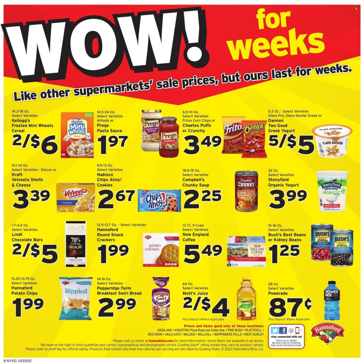 Hannaford ad - 10/23/2022 - 10/29/2022. Page 10