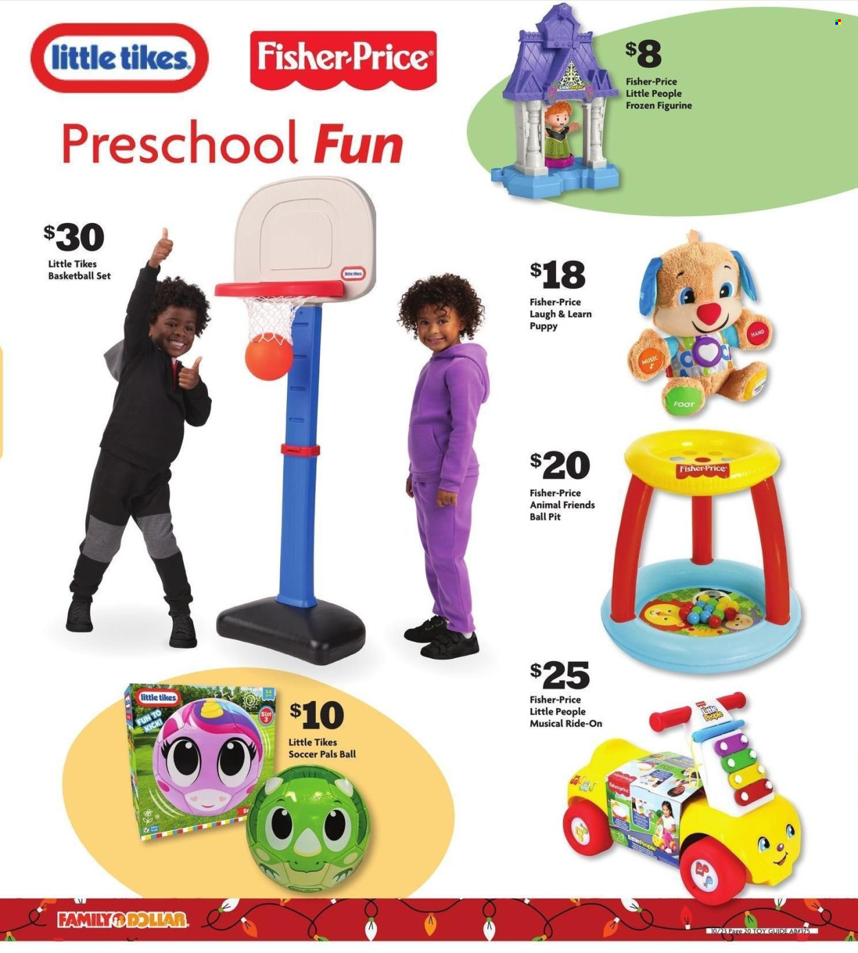 Family Dollar ad - 10/23/2022 - 12/25/2022. Page 20