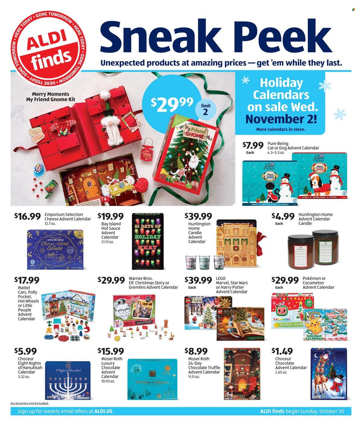 ALDI ad - 10/30/2022 - 11/05/2022. Page 1
