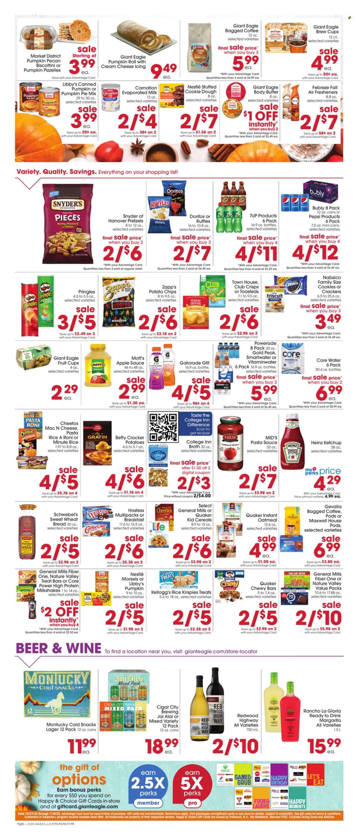 Giant Eagle ad - 10/27/2022 - 11/02/2022. Page 4