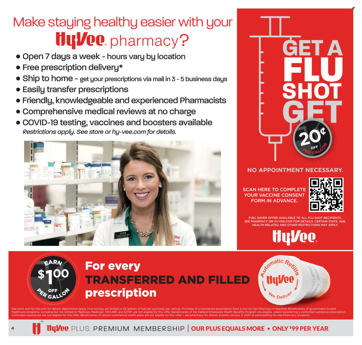 Hy-Vee ad - 10/26/2022 - 11/22/2022. Page 4