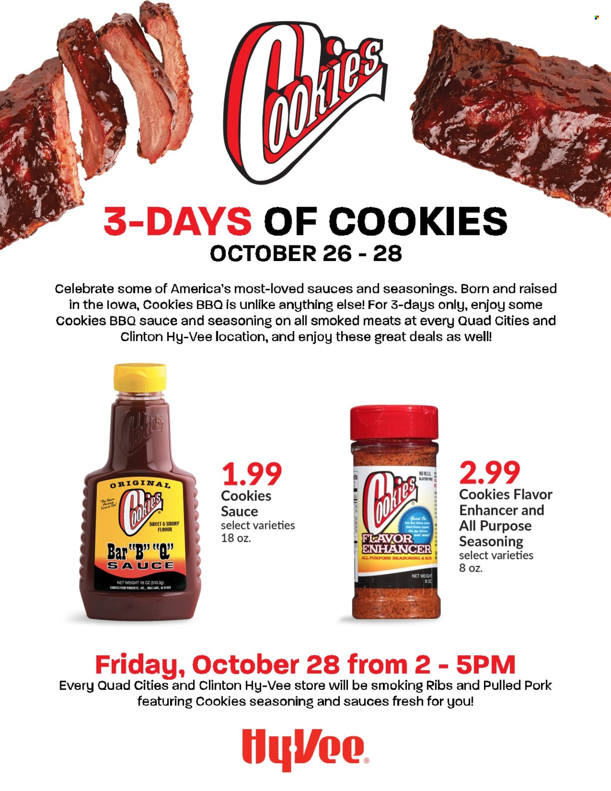 Hy-Vee ad - 10/26/2022 - 10/28/2022. Page 1