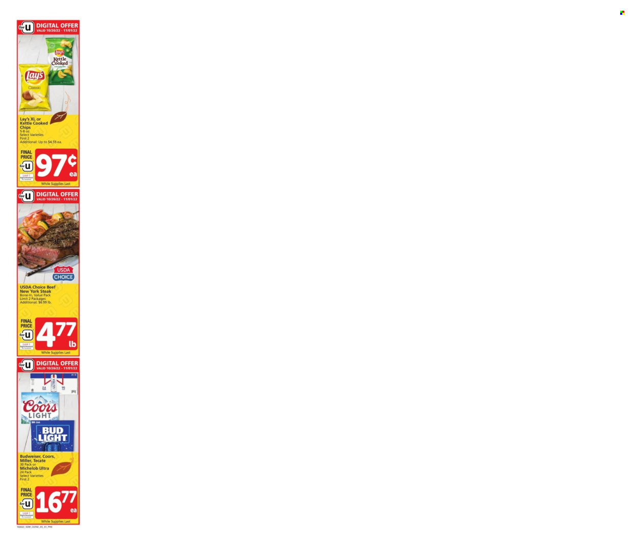 Albertsons ad - 10/26/2022 - 11/01/2022. Page 9